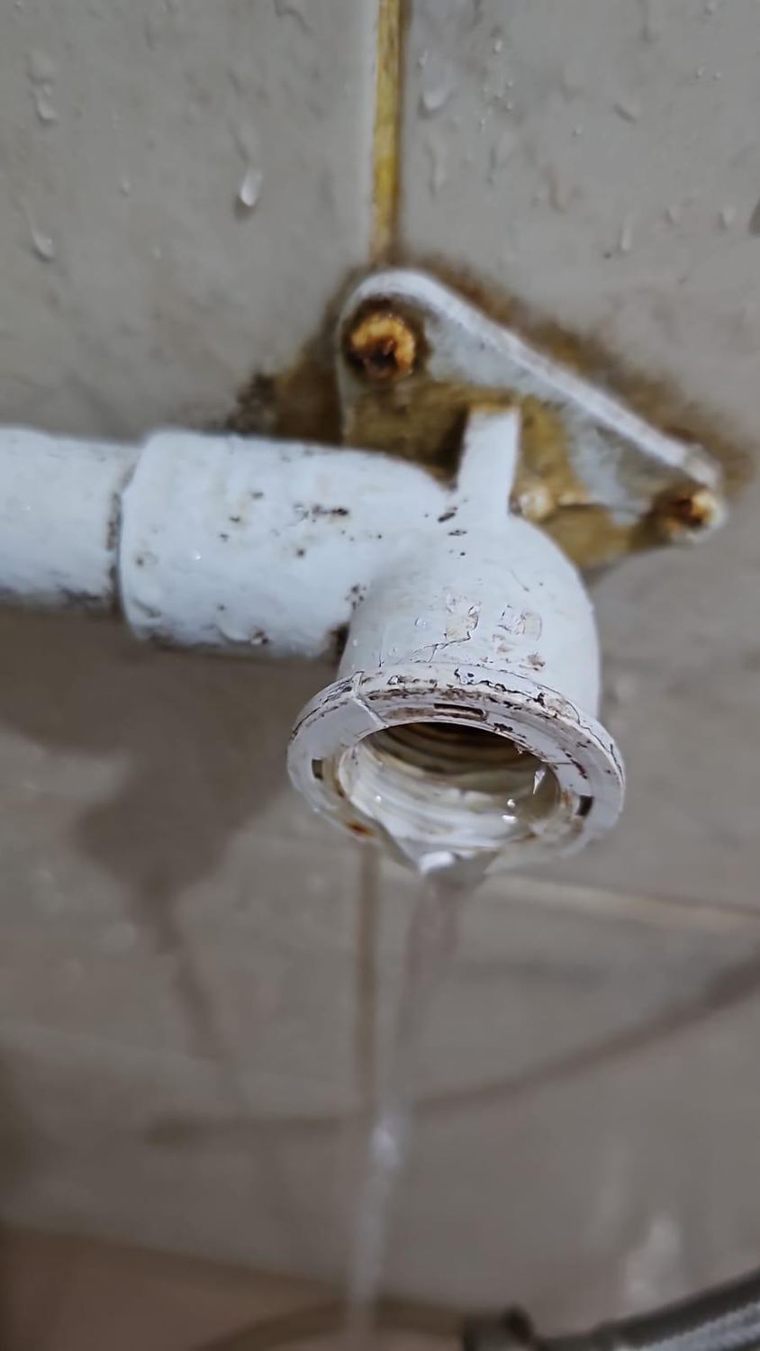 Corroded tap replacement